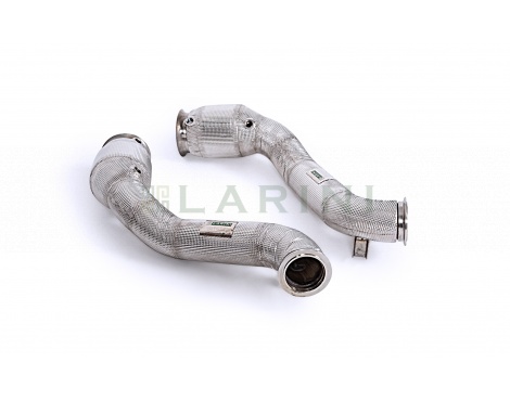 larini 'lmc' exhaust race pipes (inconel) - mclaren gt