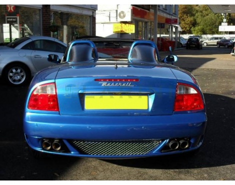 maserati 4200 - larini 'sports' exhaust rear boxes